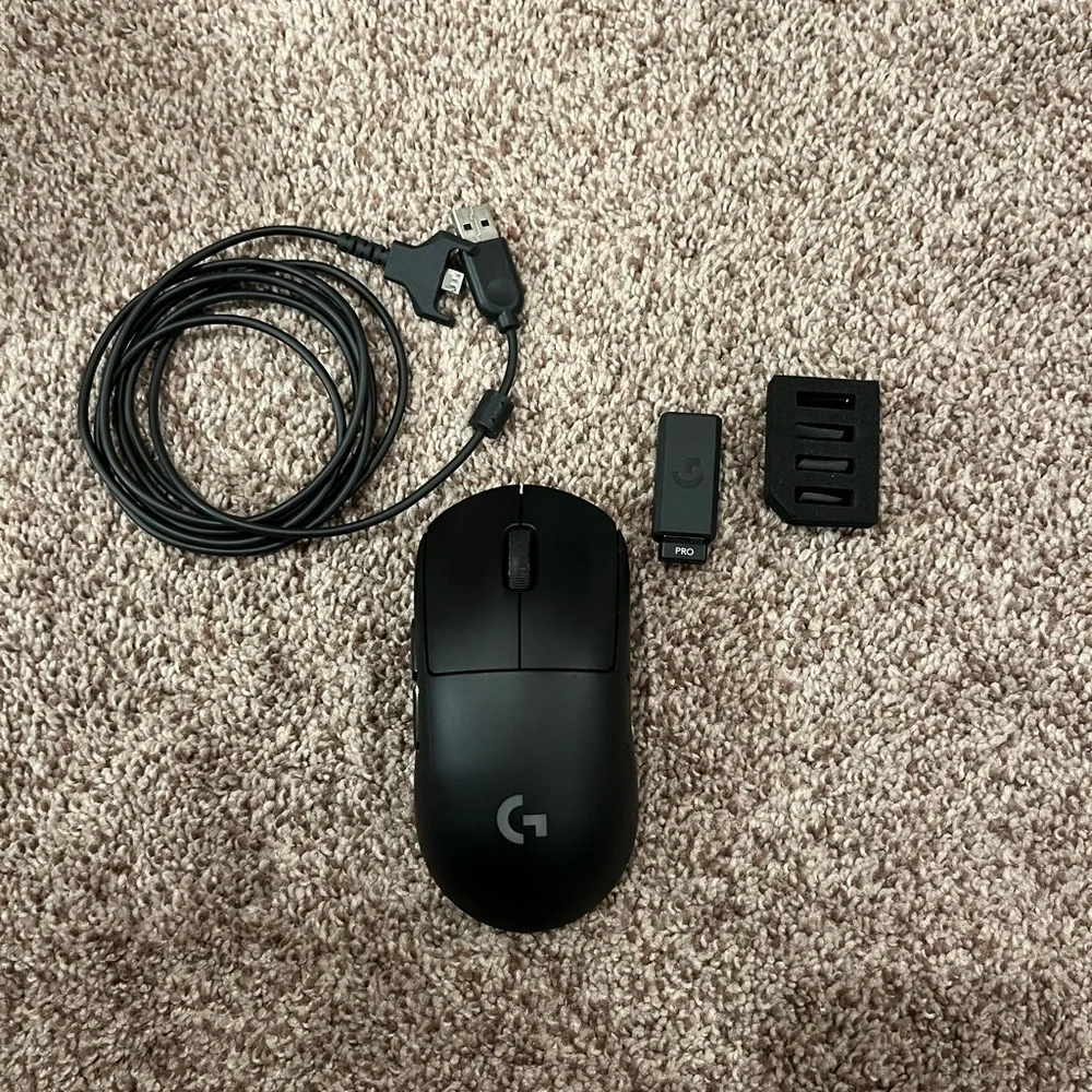 Logitech Black G Pro Wireless Mouse